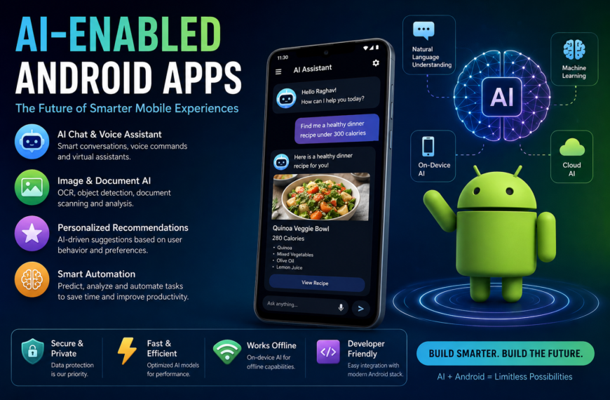 AI-Enabled Android Apps: A Complete Guide for Android Developers